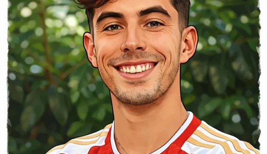 カイ・ハフェルツの彼女のソフィアが美人すぎる！結婚の馴れ初めと子供について