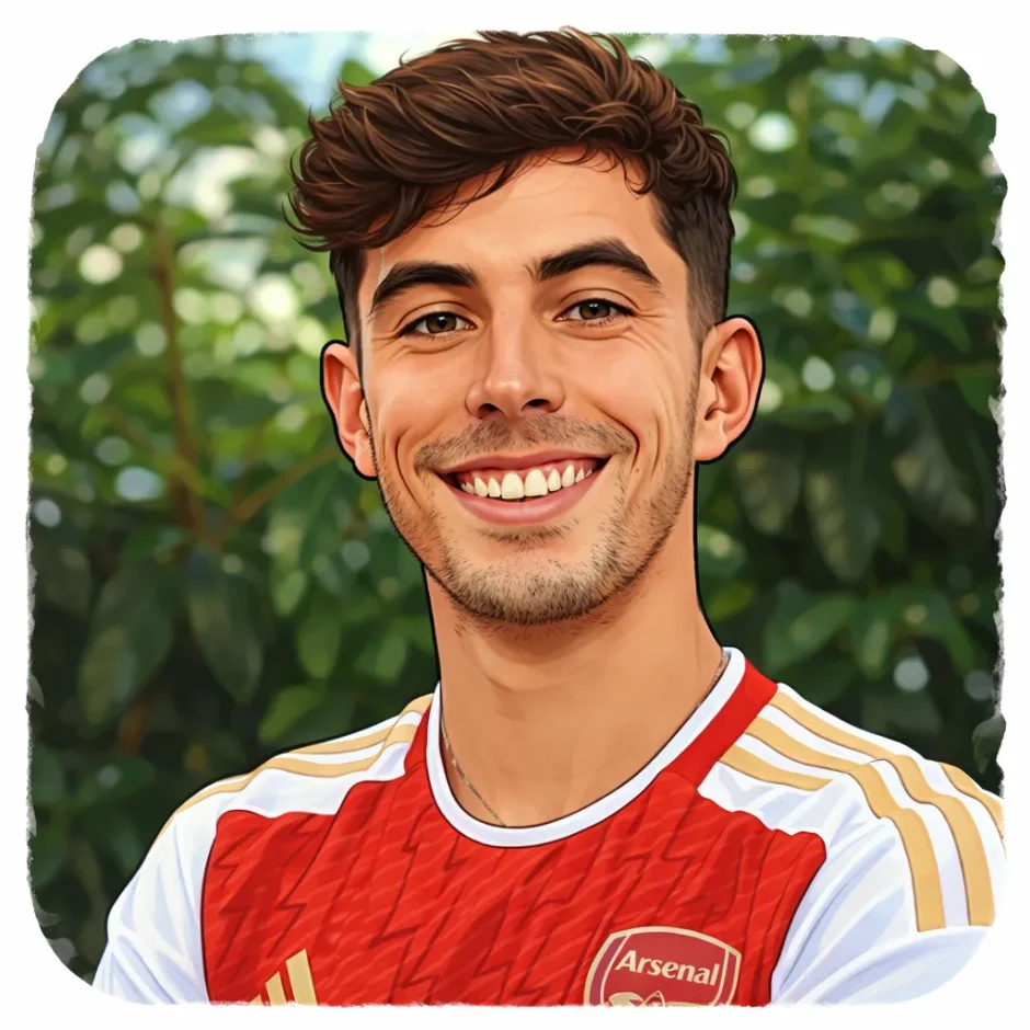 カイ・ハフェルツの彼女のソフィアが美人すぎる！結婚の馴れ初めと子供について