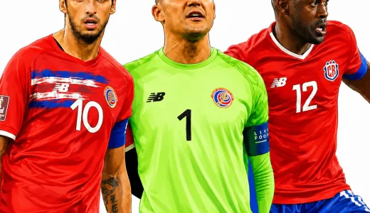 コスタリカサッカー選手の有名人ランキング｜ナバスら代表英雄を徹底解説