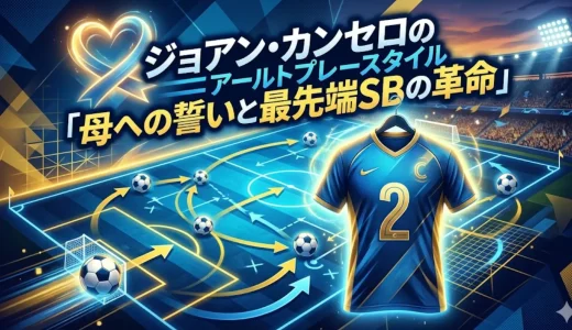ジョアン・カンセロのプレースタイル｜母への誓いと最先端SBの革命