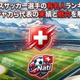 スイスサッカー選手の有名人ランキング｜ジャカら代表の実績と魅力を解説