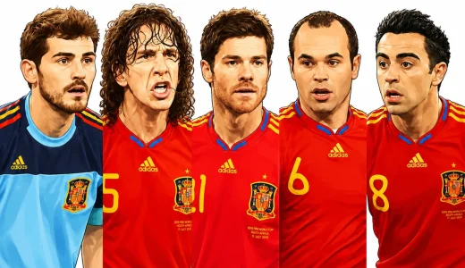 スペインサッカーの有名選手ランキング｜イニエスタら黄金時代の英雄を解説