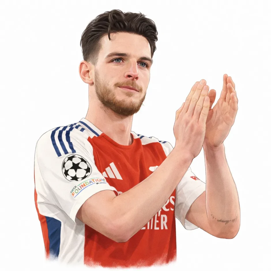 デクラン・ライスの妻・ローレンの素顔｜体型批判に負けない2人の絆