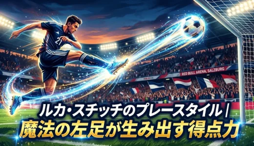 ルカ・スチッチのプレースタイル｜魔法の左足が生み出す得点力