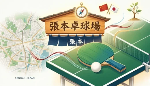 張本智和の実家は仙台市の張本卓球場！中国代表の両親が育てた卓球天才の素顔